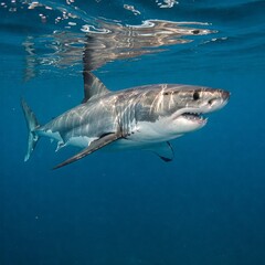 Naklejka premium shark