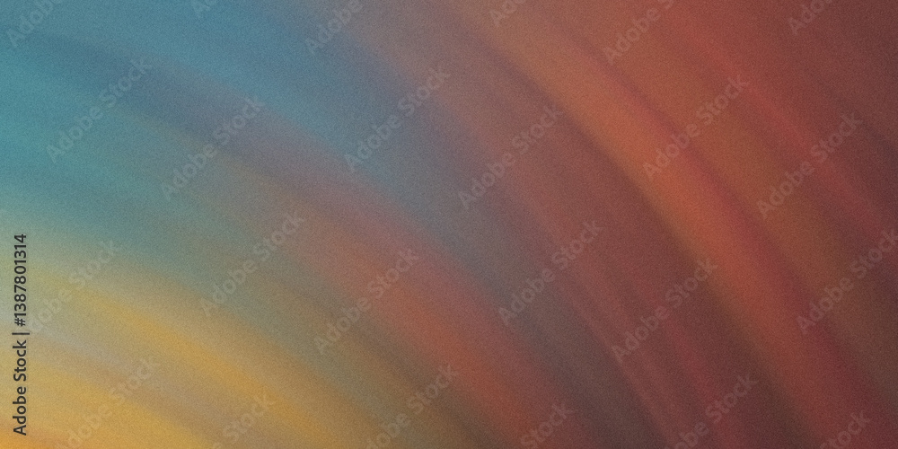 Poster abstract background featuring a blend of blue yellow and red colors creating a soft gradient effect