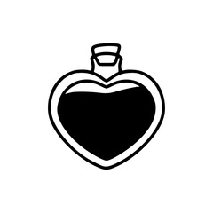 love potion vector icon