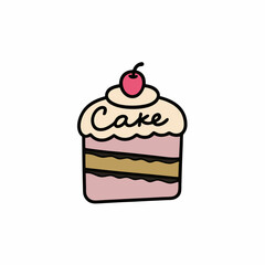 cupcake with cherry