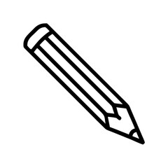 Pencil icons symbolize creativity and artistic expression. Essential for drawing, writing, and educational themes, these designs reflect the art of communication through simple tools.