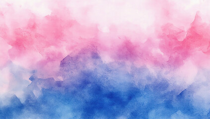 beautiful abstract watercolor background featuring soft pink, purple, and blue hues blending seamlessly. This artistic design evokes sense of calm and creativity, perfect for various applications