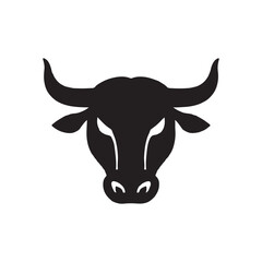 cow isolated on white