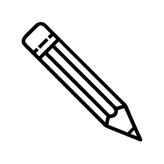 Pencil icons symbolize creativity and artistic expression. Essential for drawing, writing, and educational themes, these designs reflect the art of communication through simple tools.