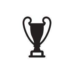 gold cup isolated on white background