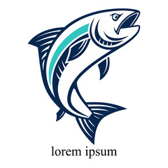 Obraz premium Fish logo for brand