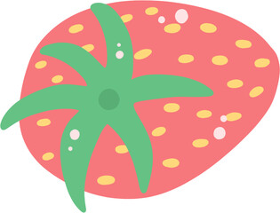 strawberry, fresh strawberry, vector, fruit