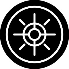 Obraz premium Target Icon Vector Element