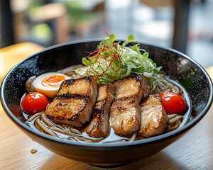 Ramen Noodles, Pork, Restaurant Dining