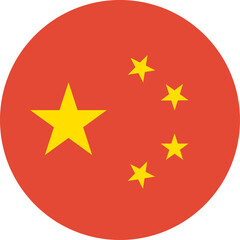 China National Flag, Flag of China, circle
