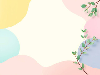 Fototapeta premium spring background with flowers