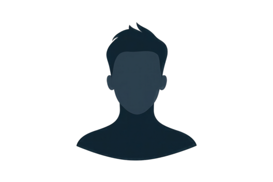 user profile icon with avatar silhouette - Powered by Adobe