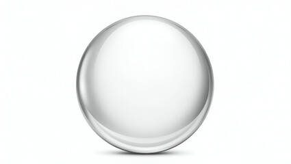 High-Resolution Digital PNG Illustration of a Gleaming Object

