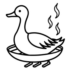 duck vector illustration