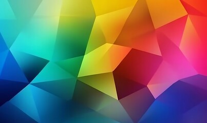 Obraz premium abstract colorful background with triangles 