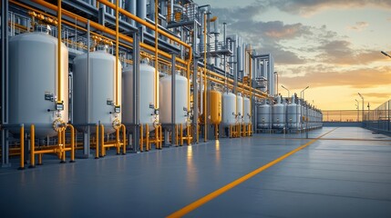 Modular LPG storage facility, easily transportable units with compact design