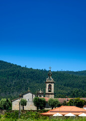 Fototapeta premium church in the mountains of portugal