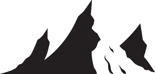 Mountain Silhouette Vector Bundle | Outdoor 