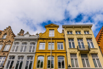 Obraz premium Bâtiments sur la Grand-Place de Bruges