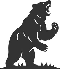 Silhouette of a bear