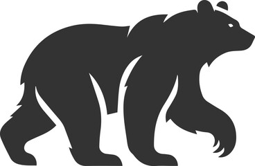 Silhouette of a bear