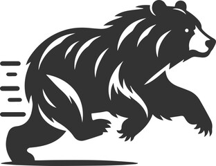 Silhouette of a bear