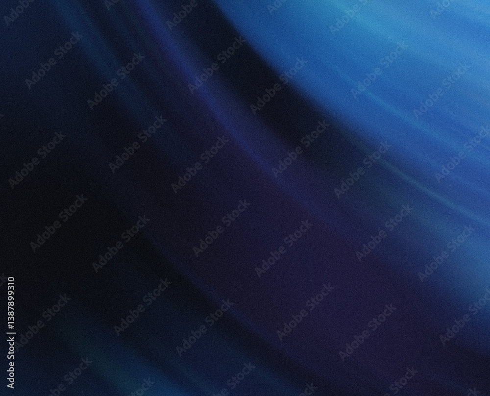 Poster abstract dark blue and black gradient background with soft light creating a smooth transition effect