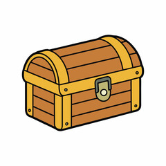 old wooden chest