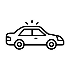 Obraz premium police car