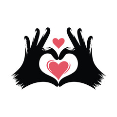 hands with heart