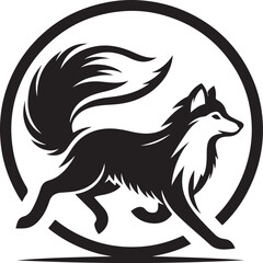 Obraz premium Arctic fox illustration