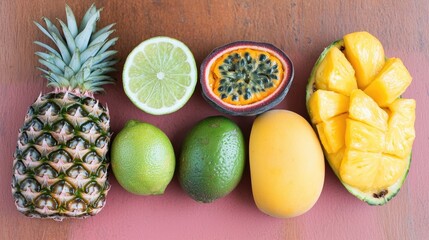 Assorted Tropical Fruits