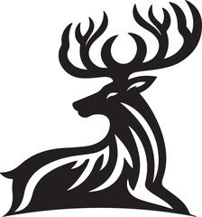 Reindeer logo vector