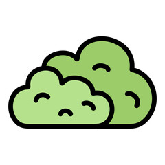 Bushes icon vector illustration.