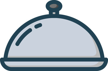 Tray Filled Line Icon