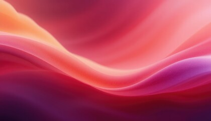 Obraz premium Dynamic flowing waves of colorful light abstract digital art soft gradient background vibrant visuals modern aesthetic