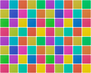 seamless pattern: multicolor rounded square textured tiles background