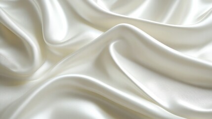 Obraz premium Abstract fluid white