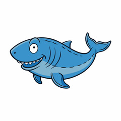cartoon shark cartoon
