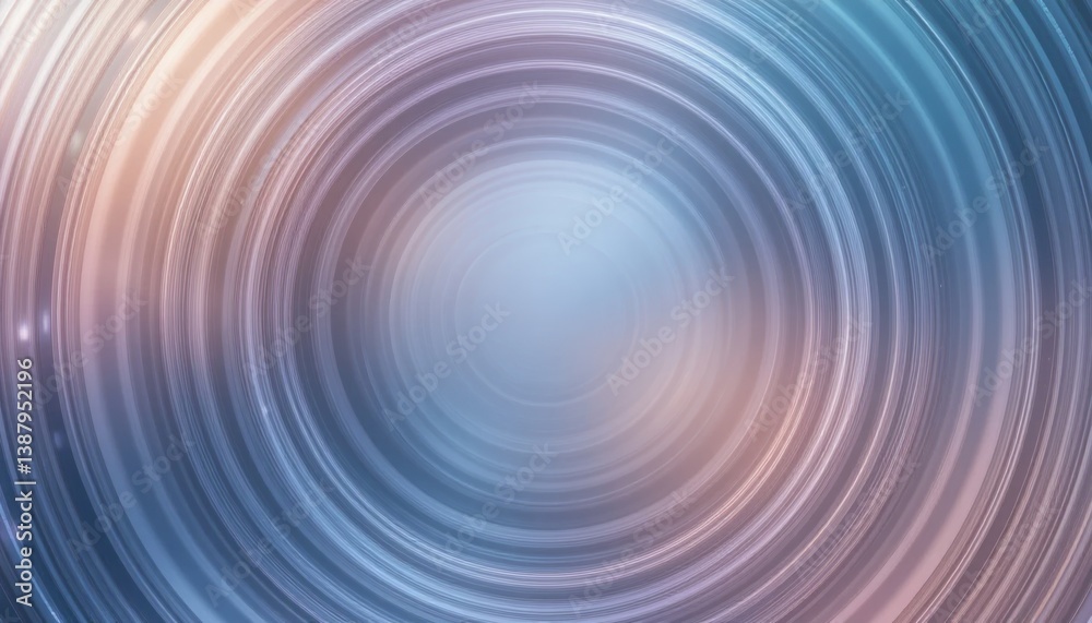 Poster dynamic circular patterns in abstract graphic design digital art modern aesthetic studio environment