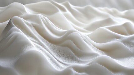 Obraz premium Abstract fluid white