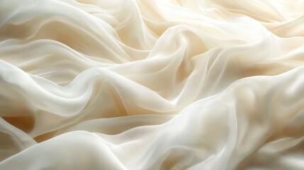 Obraz premium Abstract fluid white