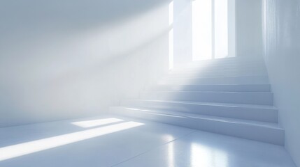 Obraz premium Abstract fluid white