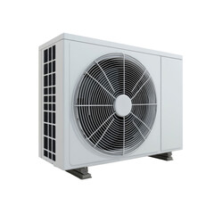 Isolated Outdoor Unit on transparent background
