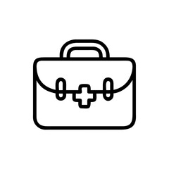 Icon of a doctorchest / first aid kit