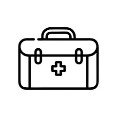 Icon of a doctorchest / first aid kit