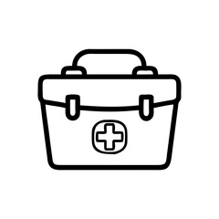 Icon of a doctorchest / first aid kit