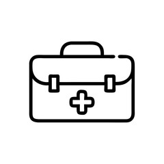 Icon of a doctorchest / first aid kit