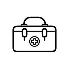 Icon of a doctorchest / first aid kit