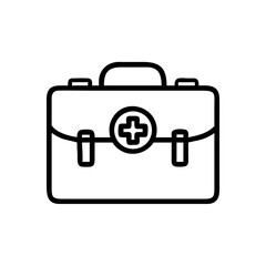 Icon of a doctorchest / first aid kit